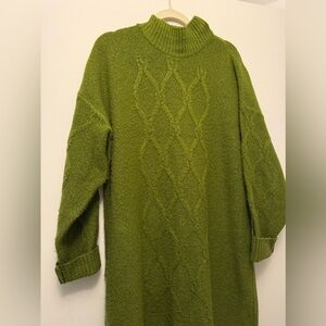 Winter dress cardigan